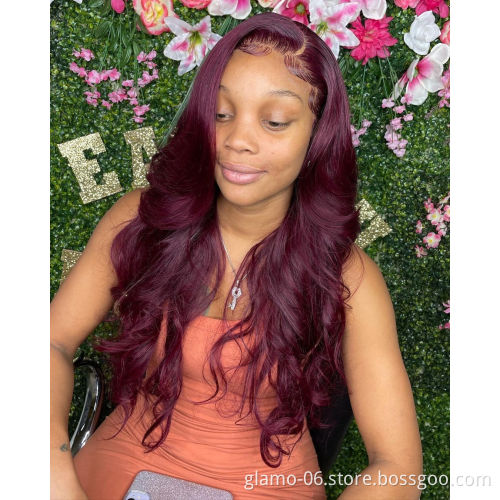 HD Transparent Body Wave Human Hair 13x4 Lace Wigs Wholesale Cuticle Aligned Brazilian Virgin Remy Human Hair Lace Front Wigs